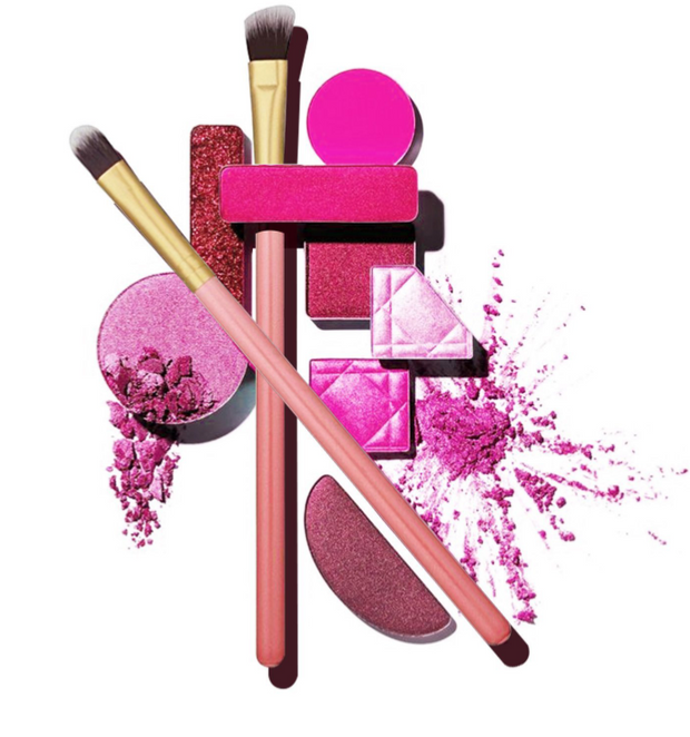 Pink Candy 10 Pcs Makeup Brush Set - FABICON ESSENTIALS