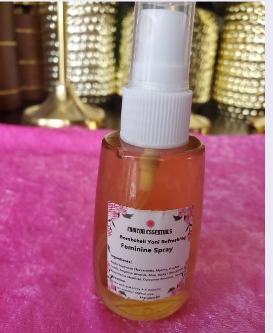Yoni Oil And Refreshing Feminine Oil Spray Bundle Sale - FABICON ESSENTIALS